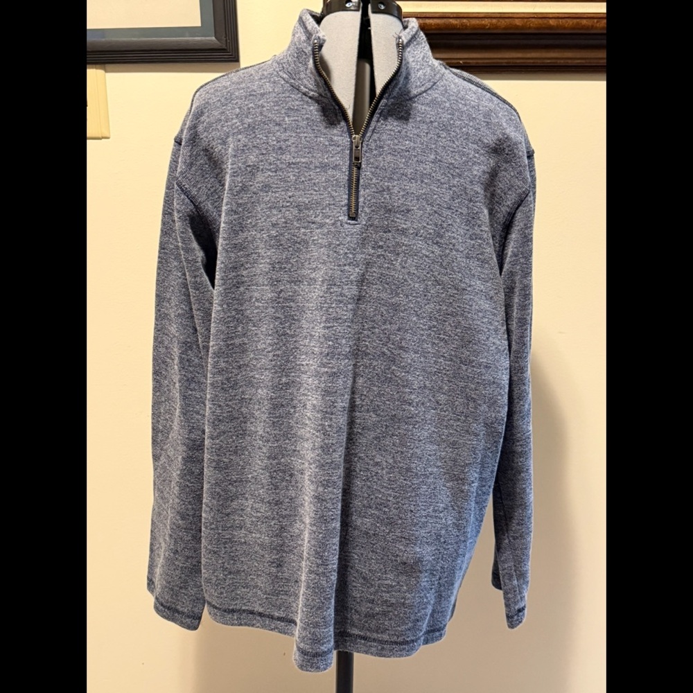 GAP Blue Zip Up Sweater